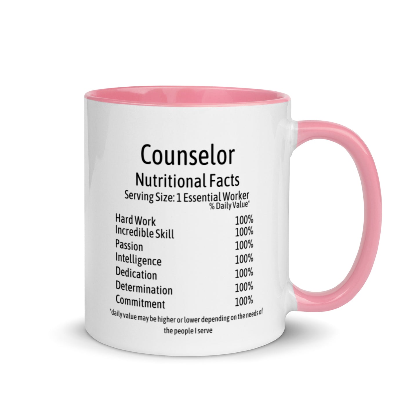 Counselor Mug with Color Inside