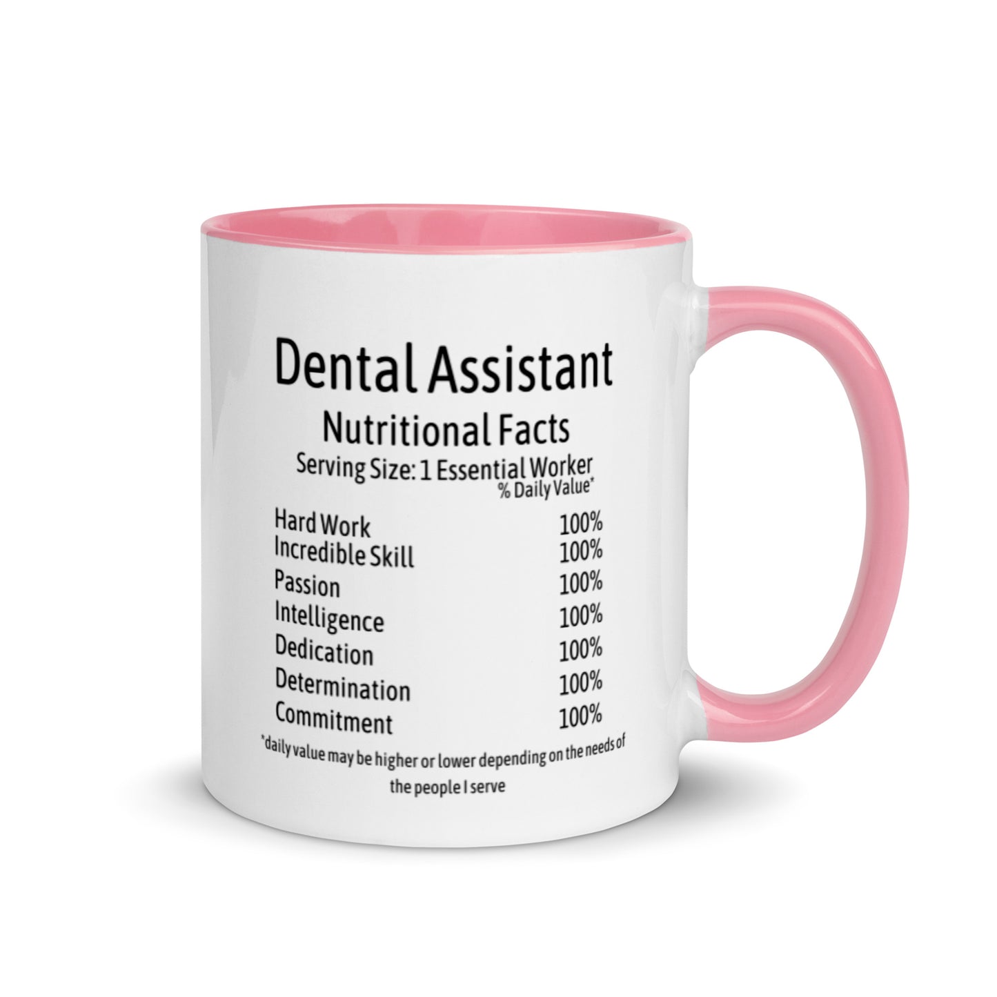 Dental Assistant Mug with Color Inside