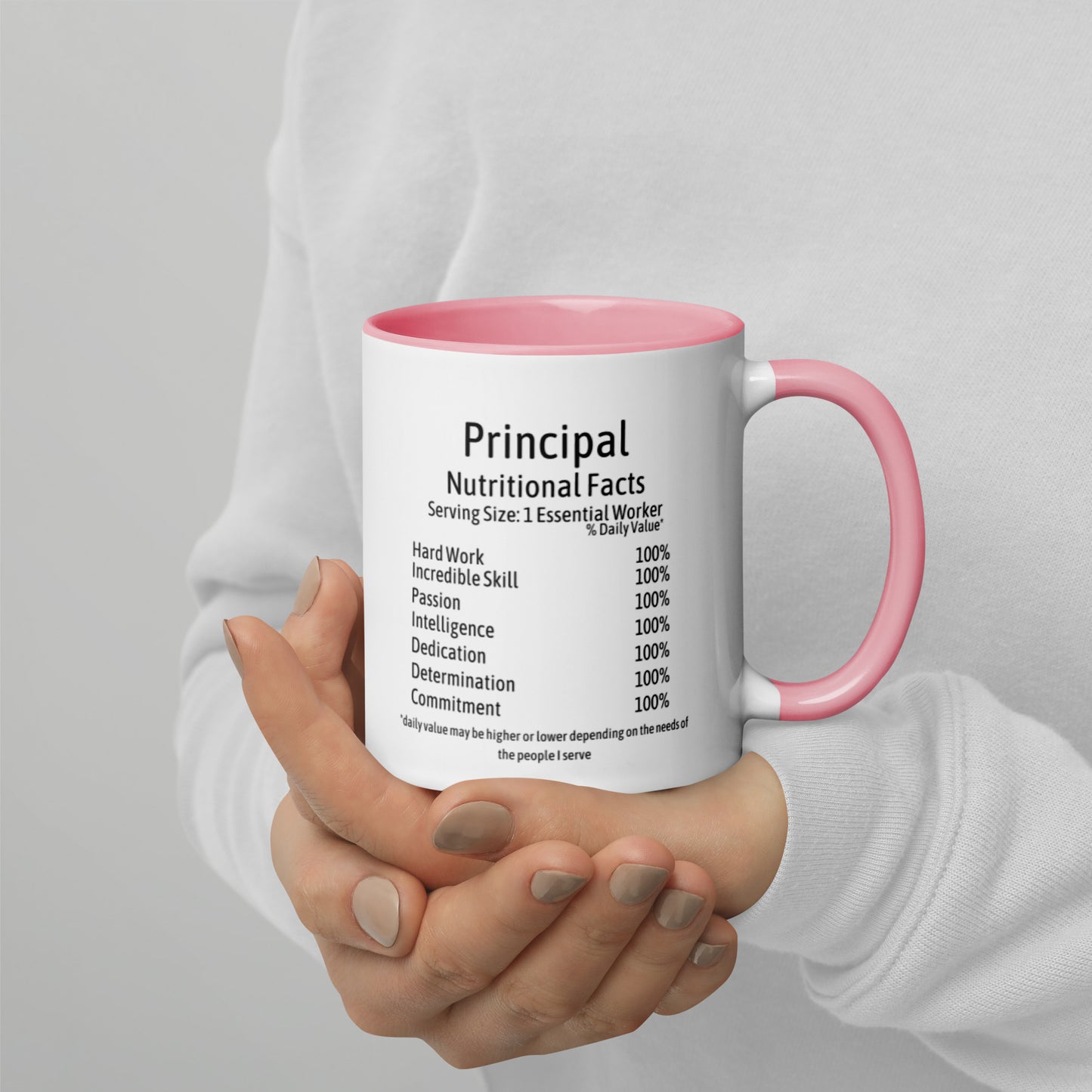 Principal Mug with Color Inside