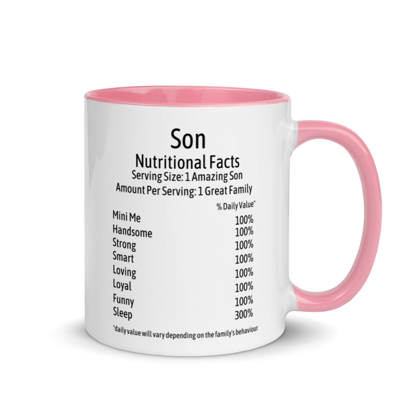 Son Mug with Color Inside