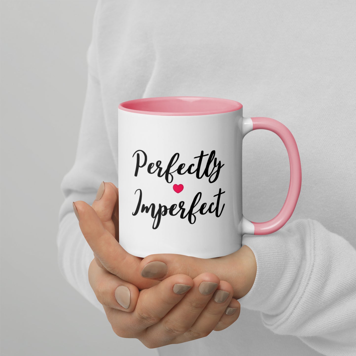 Perfectly Imperfect Mug With Color Inside