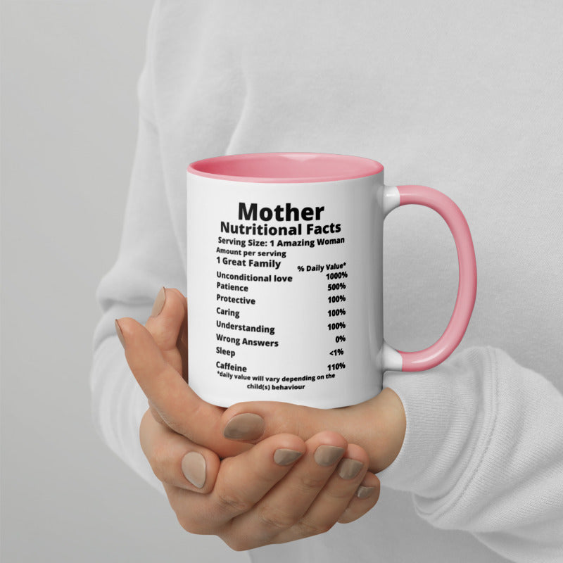Mother Gift - Mother Mug With Nutritional Facts