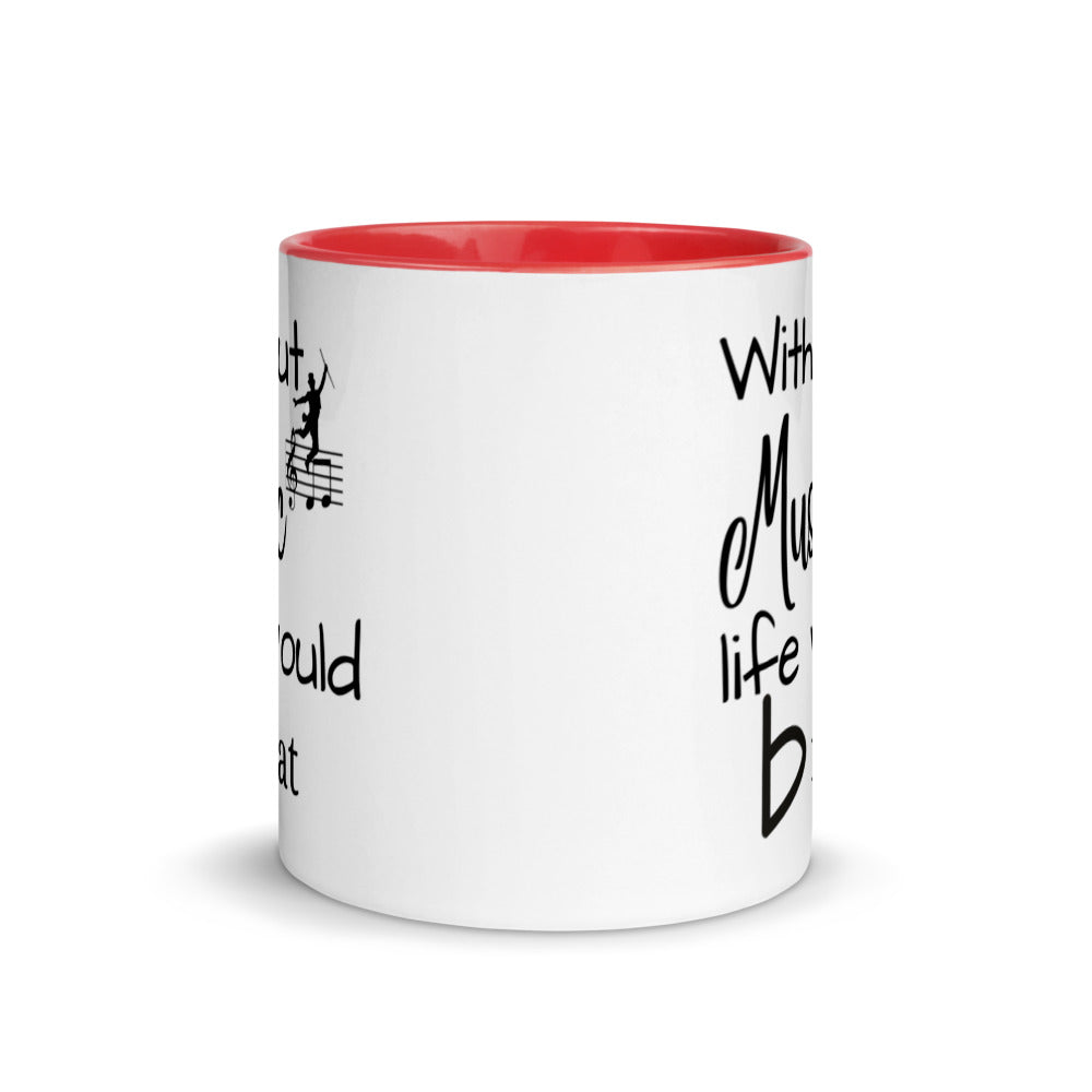 Musician Gift - Without Music Life Would B Flat