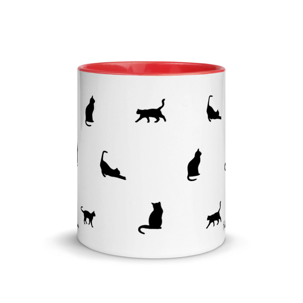 Cat Gift - Black Cat Mug With Pun
