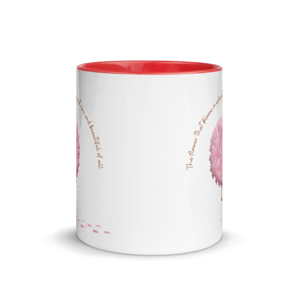 Gift For Her - Personalised Mug With Lovely Blossom Quote