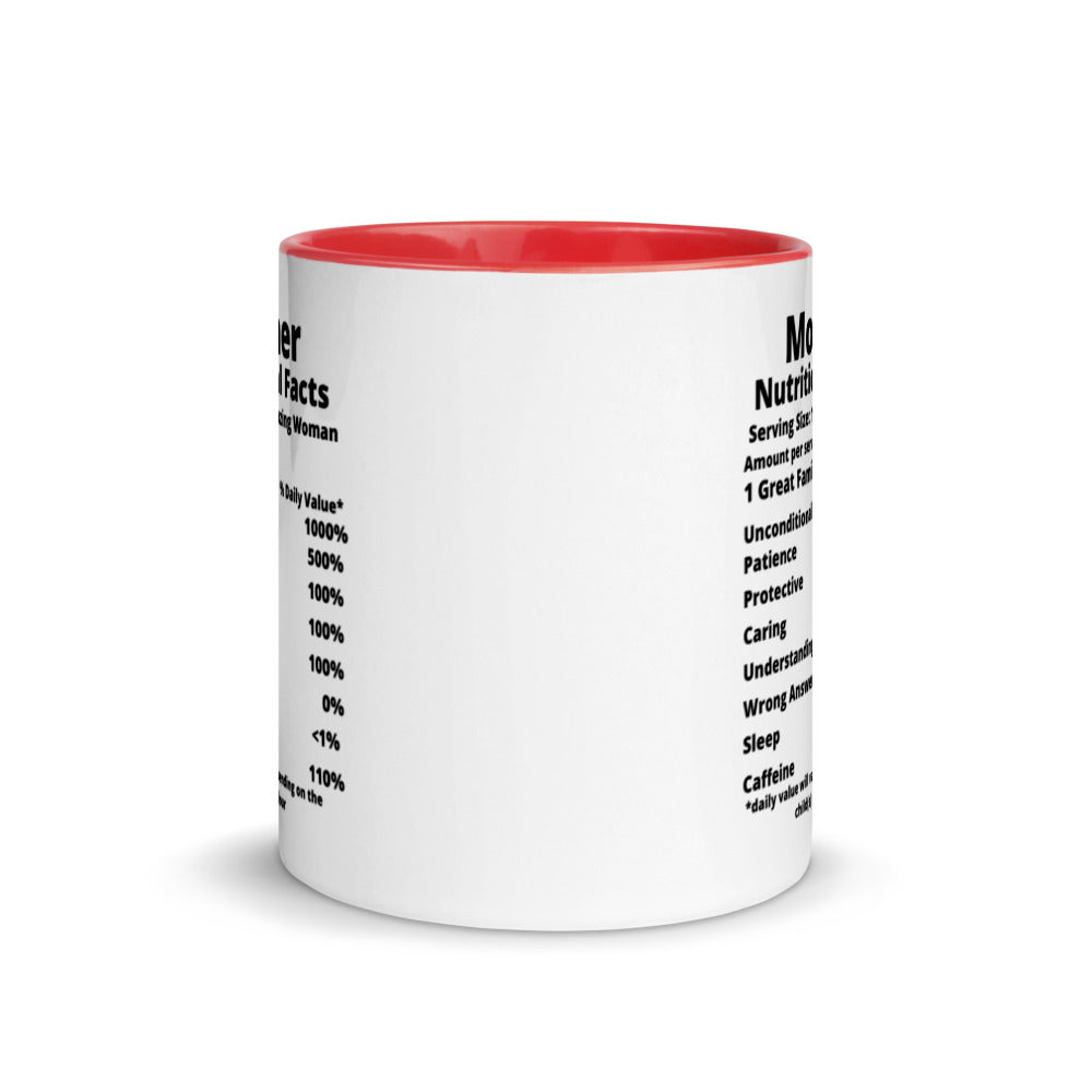 Mother Gift - Mother Mug With Nutritional Facts