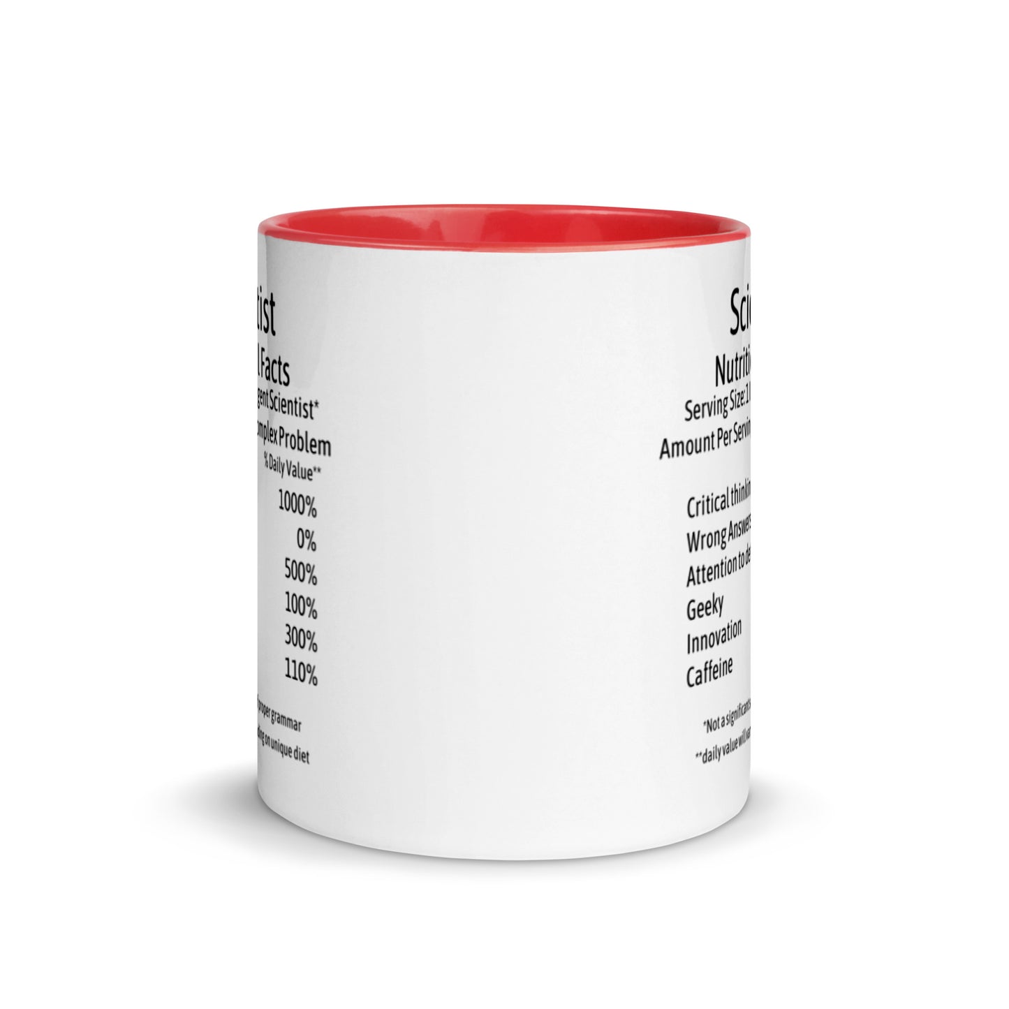 Scientist Mug with Color Inside