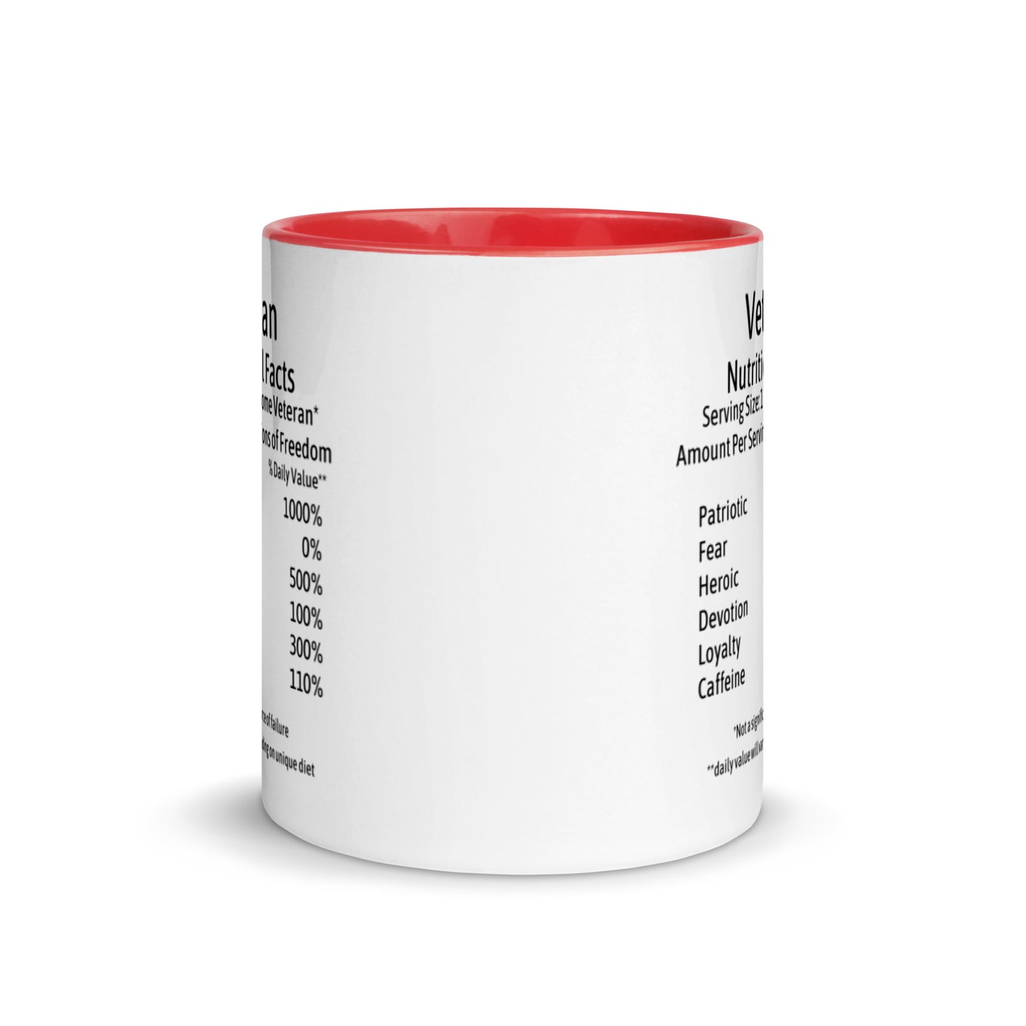 Veteran Mug with Color Inside