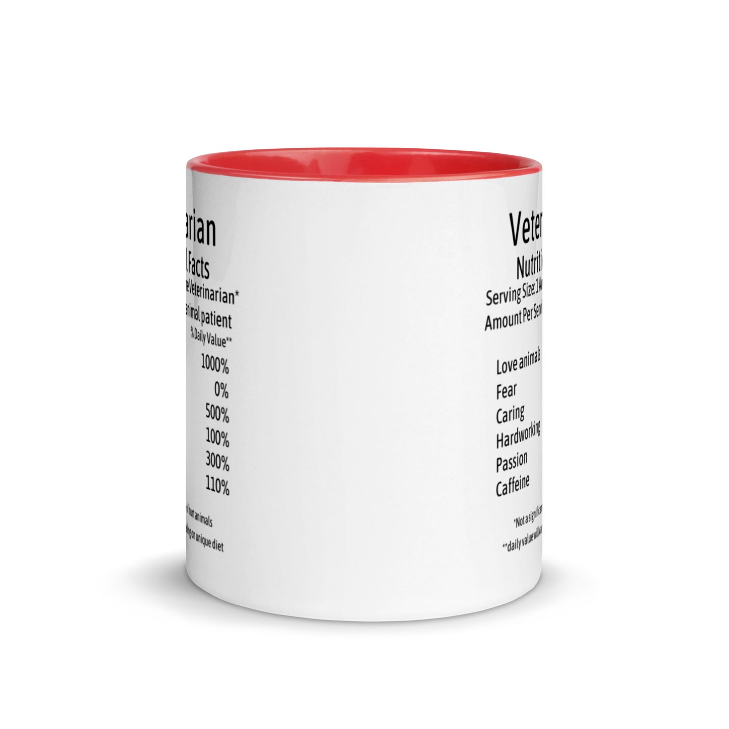 Veterinarian Mug with Color Inside