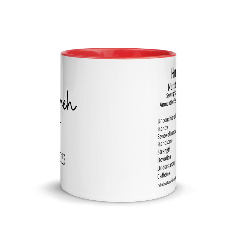 Personalised Mr Mug with Color Inside