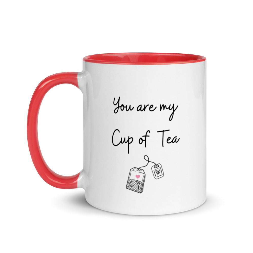 You're My Cup Of Tea Mug, Gift For Tea Lovers, Friends, Employees, Birthday Present, Tea Lover Mug, funny Tea Gift, Gifts for Him, Gifts For Her, Boyfriend, Girlfriend Gift, Two Tone Funny Mug, Coffee Mug