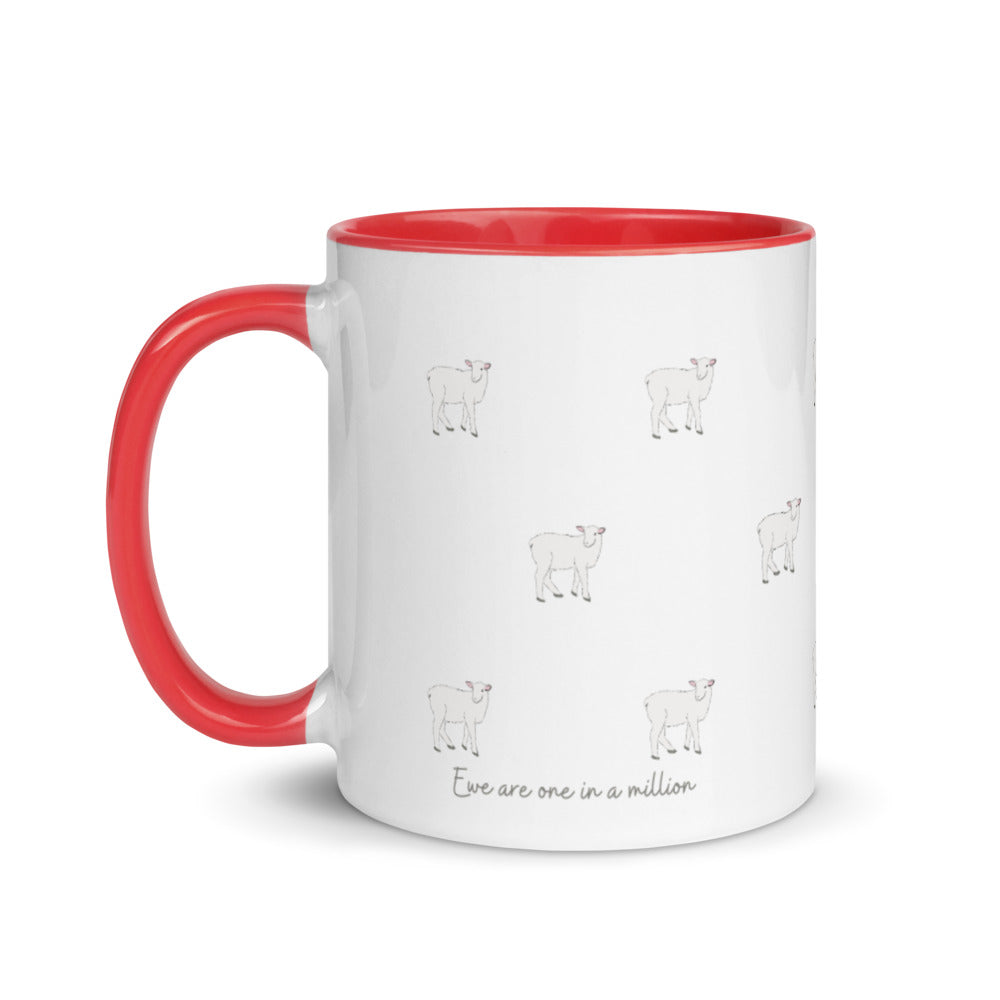 Easter / Mothers Day Gift - Mug With Sweet Sheep Pun Message