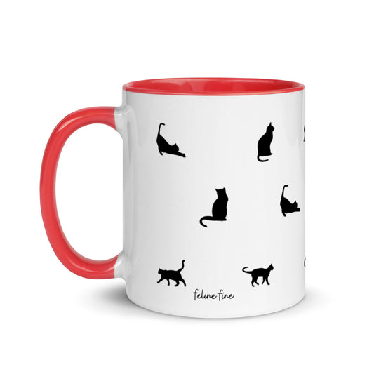 Cat Gift - Black Cat Mug With Pun