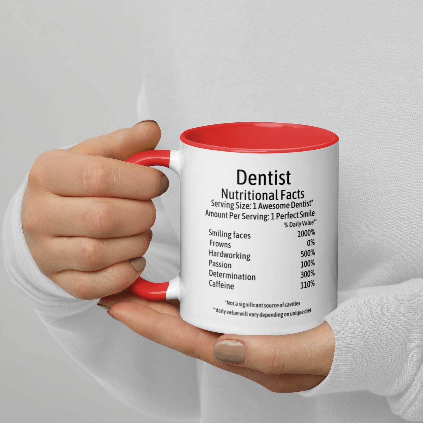 Dentist Mug with Color Inside