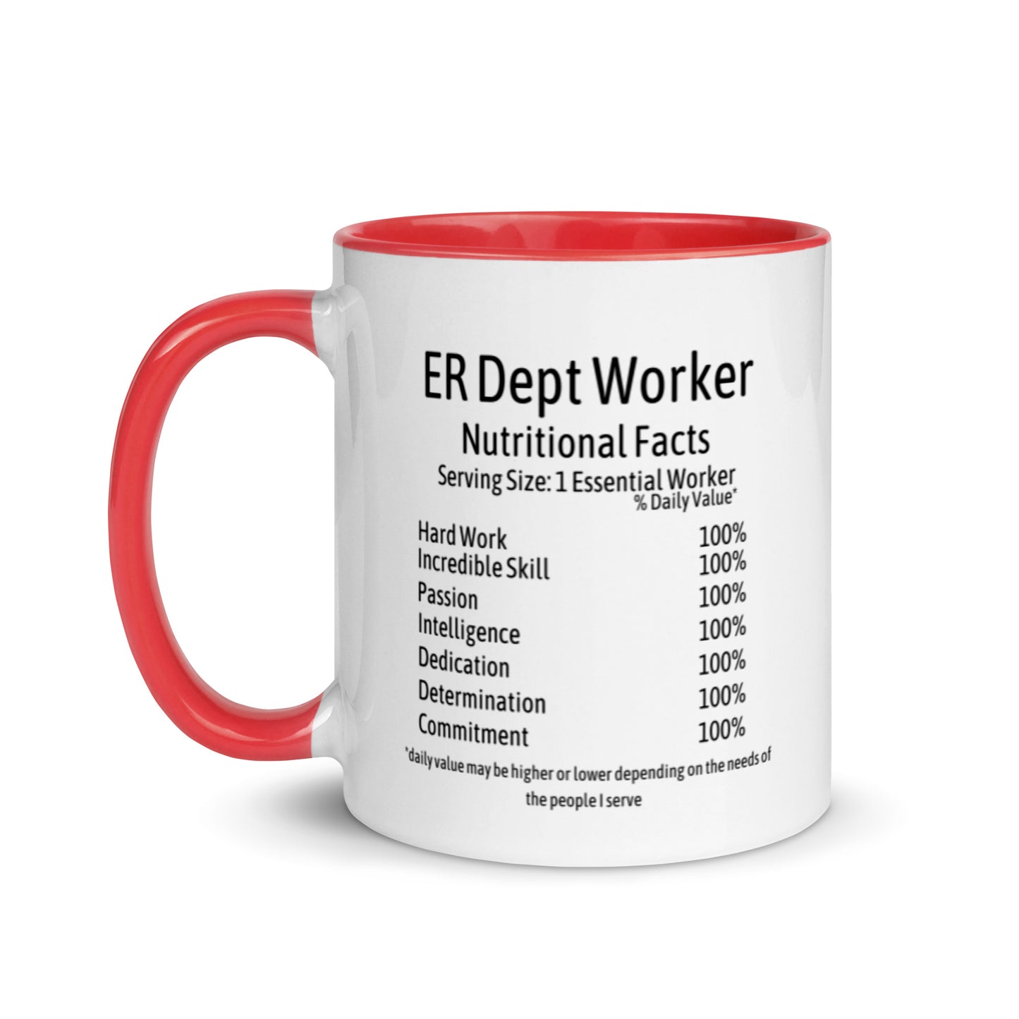 ER Department Worker Mug with Color Inside