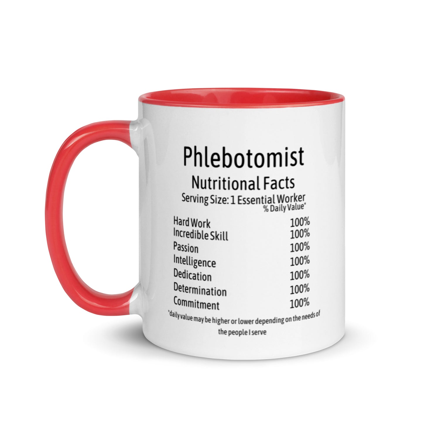 Phlebotomist Mug with Color Inside