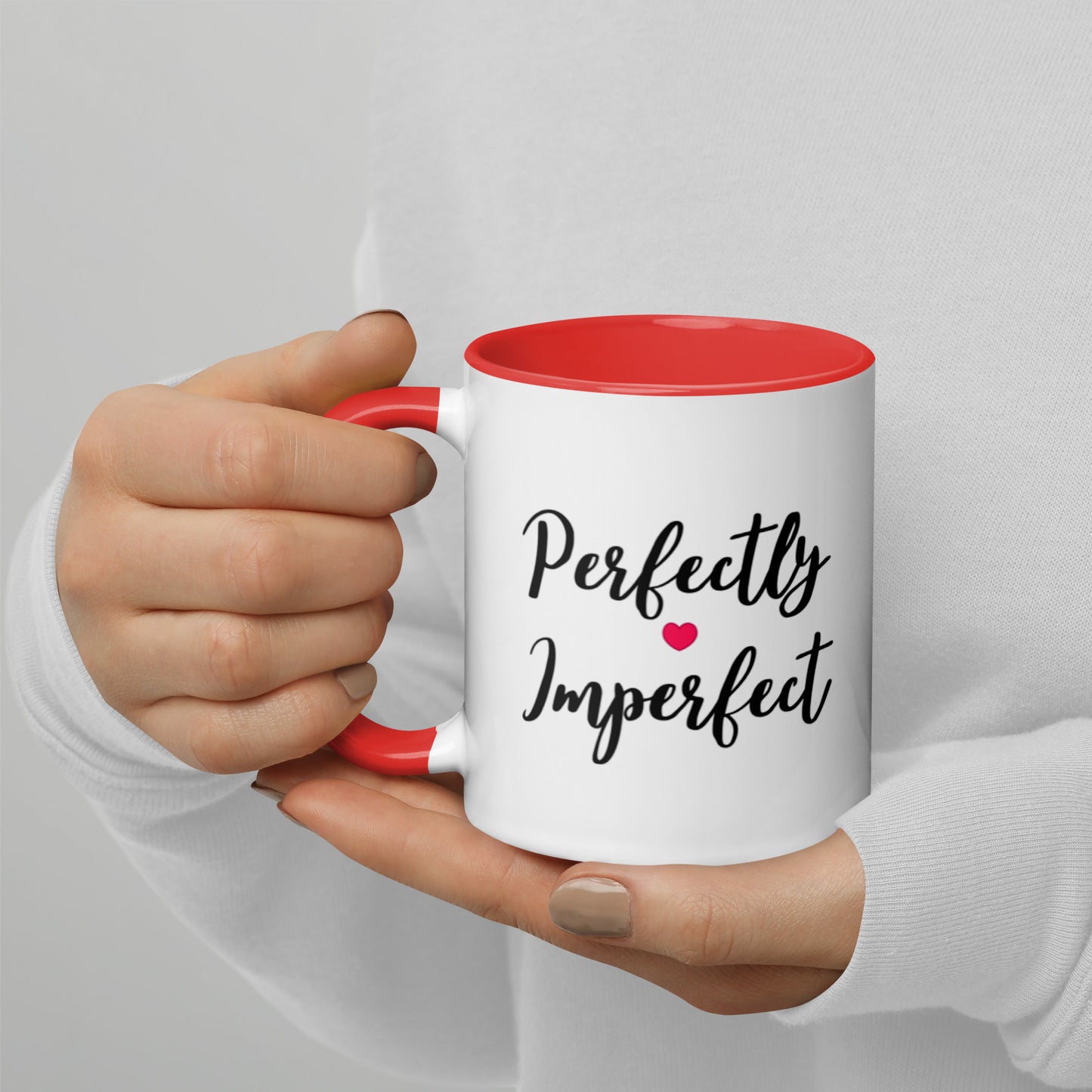 Perfectly Imperfect Mug With Color Inside