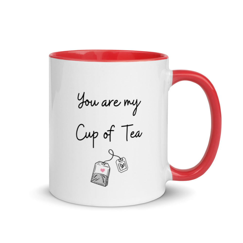 You're My Cup Of Tea Mug, Gift For Tea Lovers, Friends, Employees, Birthday Present, Tea Lover Mug, funny Tea Gift, Gifts for Him, Gifts For Her, Boyfriend, Girlfriend Gift, Two Tone Funny Mug, Coffee Mug