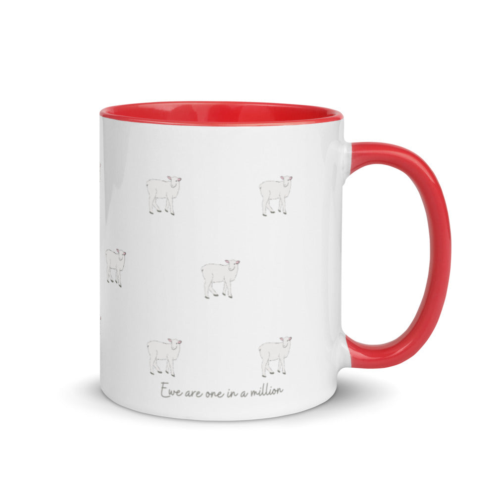 Easter / Mothers Day Gift - Mug With Sweet Sheep Pun Message