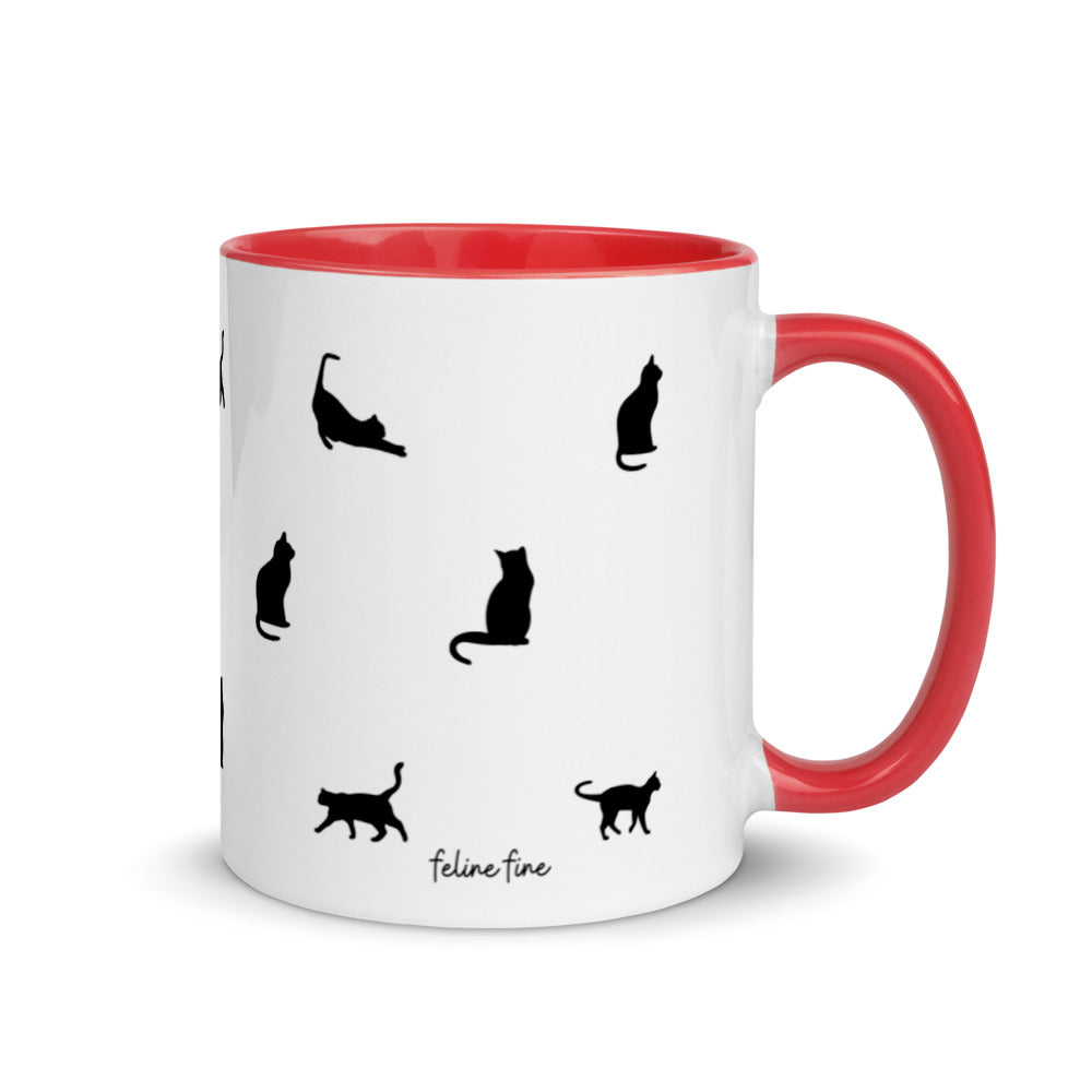 Cat Gift - Black Cat Mug With Pun