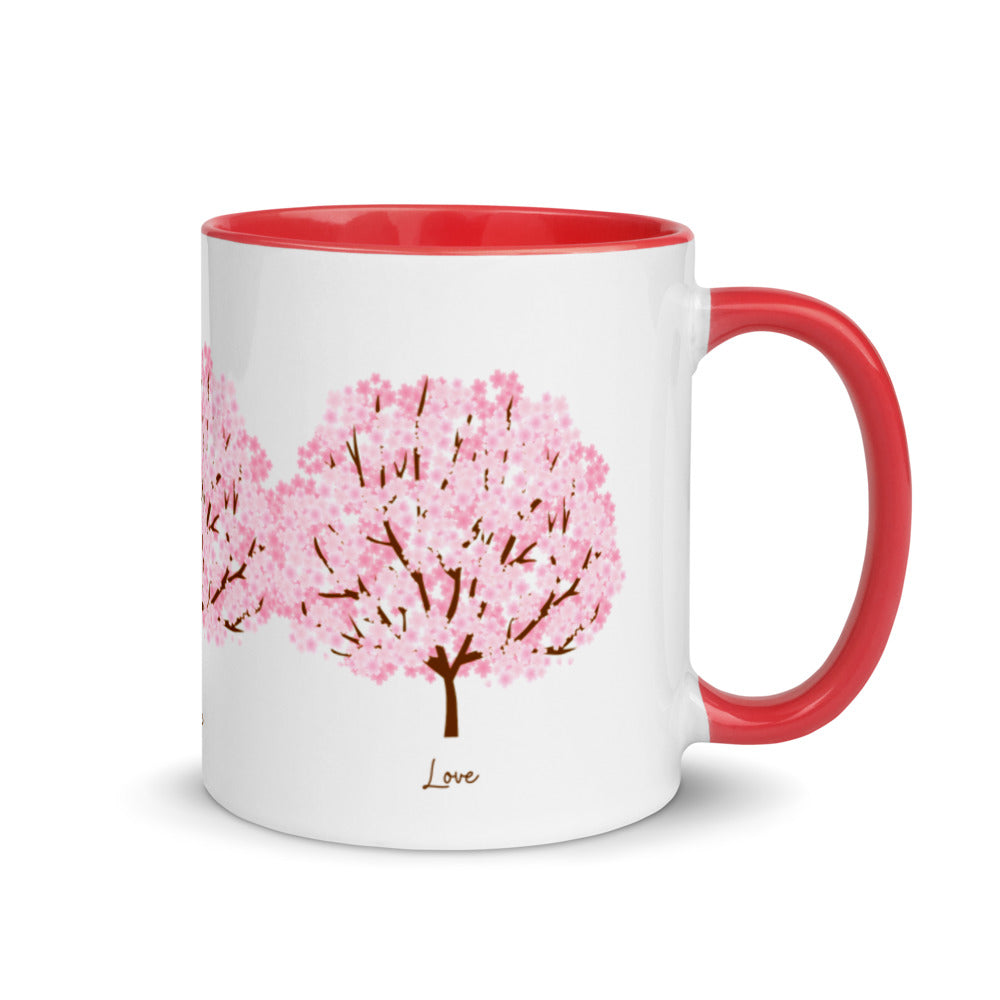 Cherry Blossom Gift - Faith Hope Love Mug
