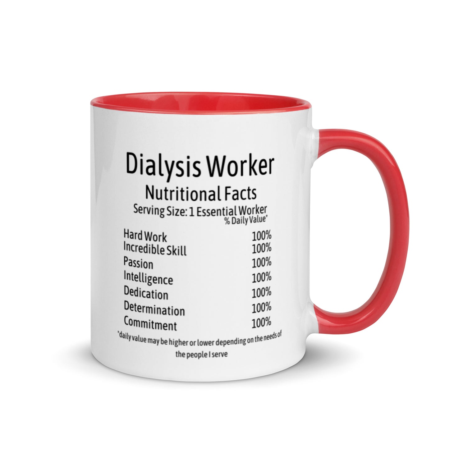 Dialysis Worker Mug with Color Inside