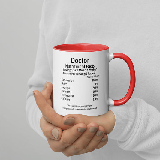 Doctor Mug with Color Inside