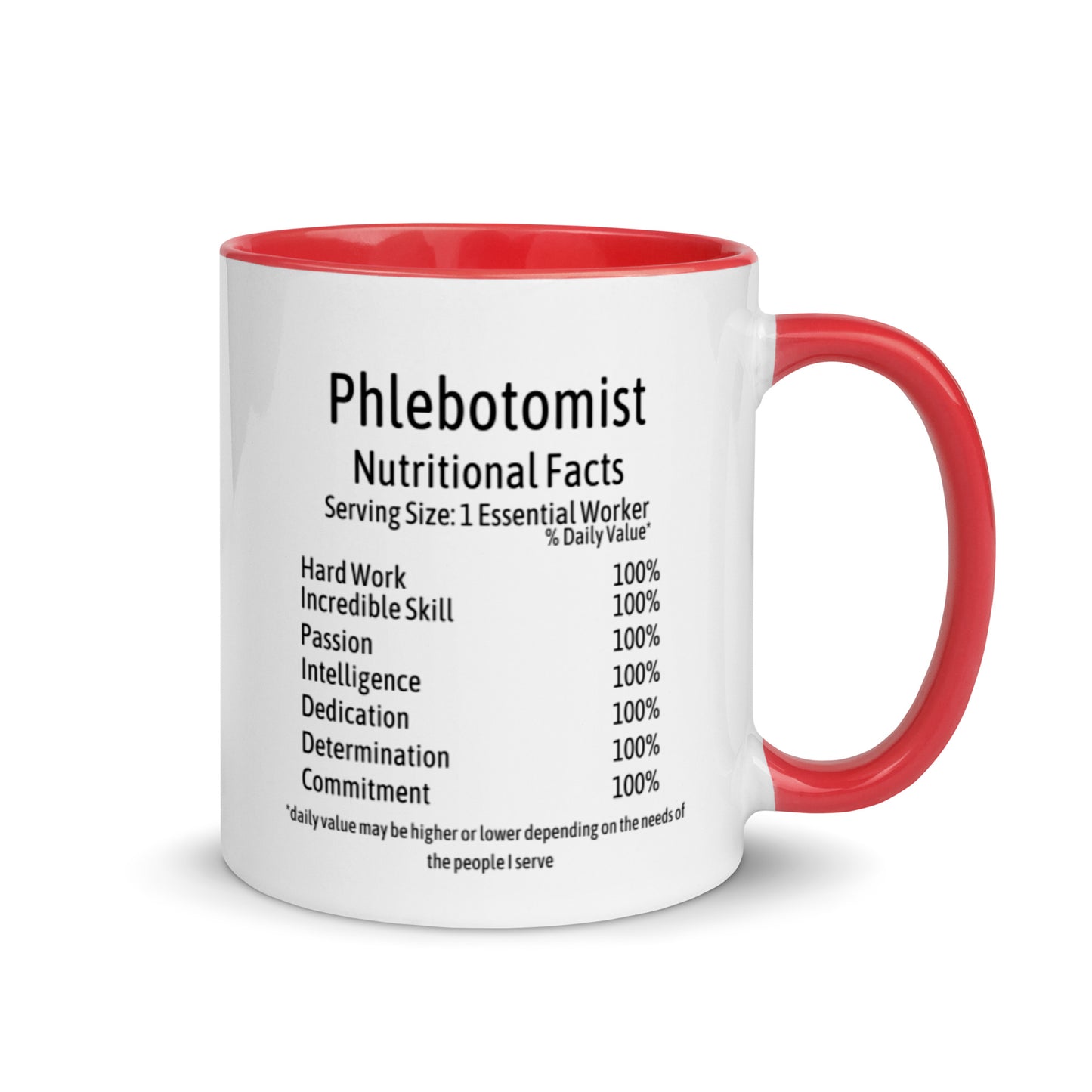 Phlebotomist Mug with Color Inside