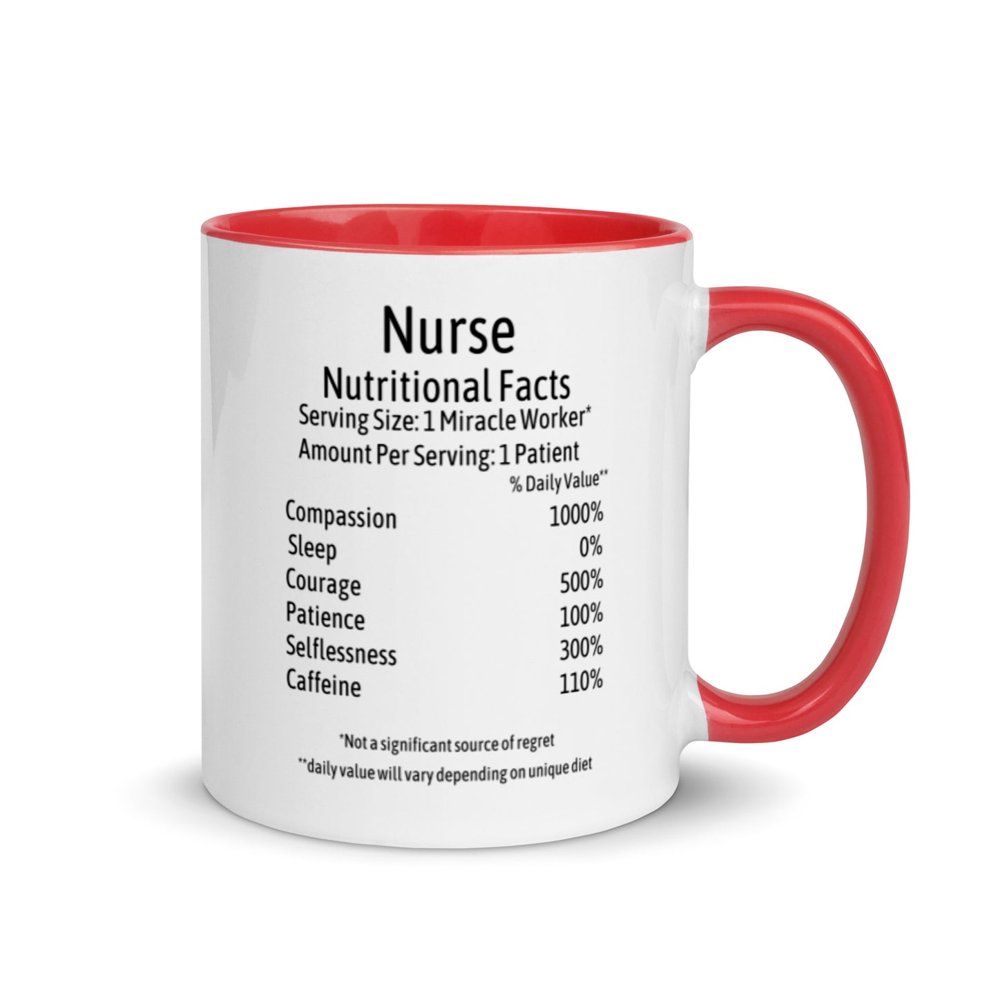 Nurse Mug with Color Inside