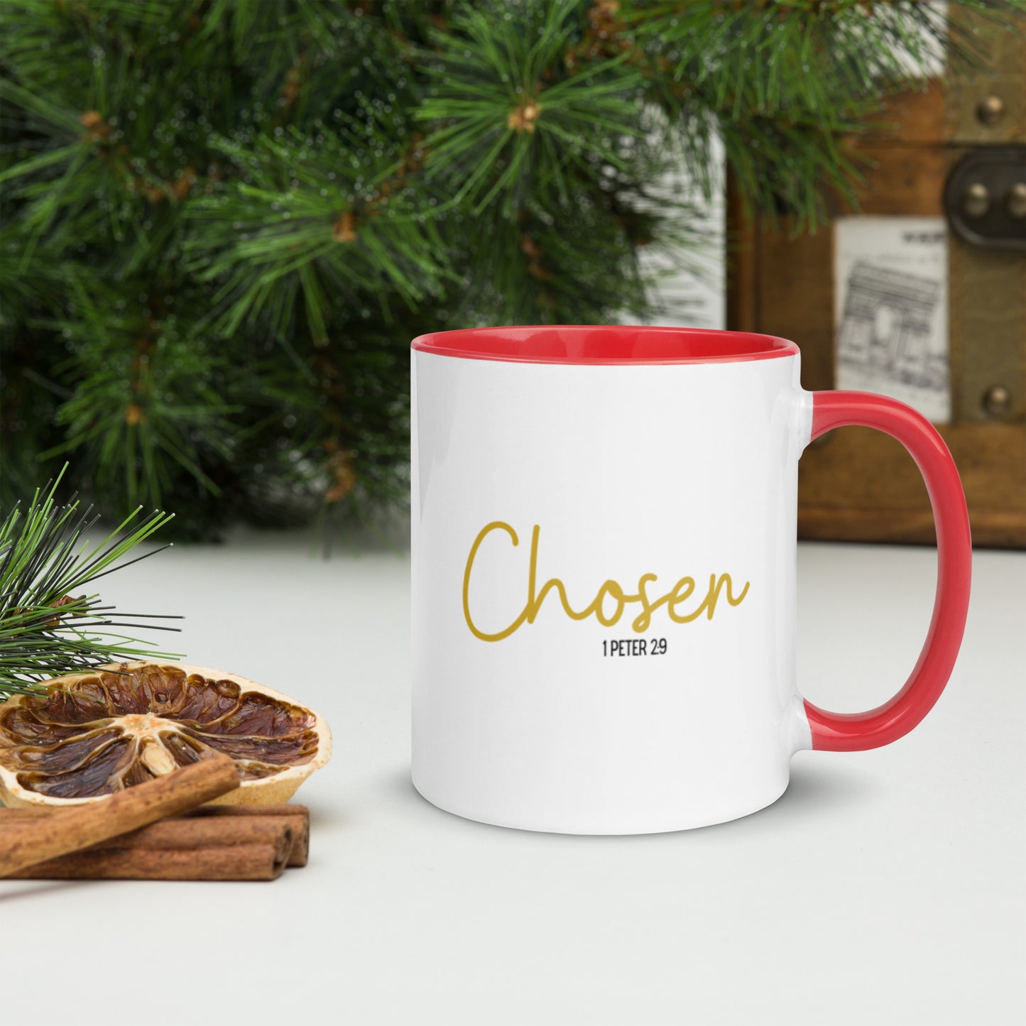 Chosen Mug with Color Inside 1 Peter 2:9