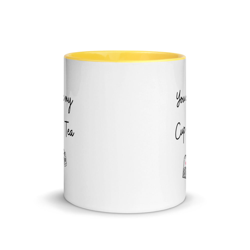 You're My Cup Of Tea Mug, Gift For Tea Lovers, Friends, Employees, Birthday Present, Tea Lover Mug, funny Tea Gift, Gifts for Him, Gifts For Her, Boyfriend, Girlfriend Gift, Two Tone Funny Mug, Coffee Mug