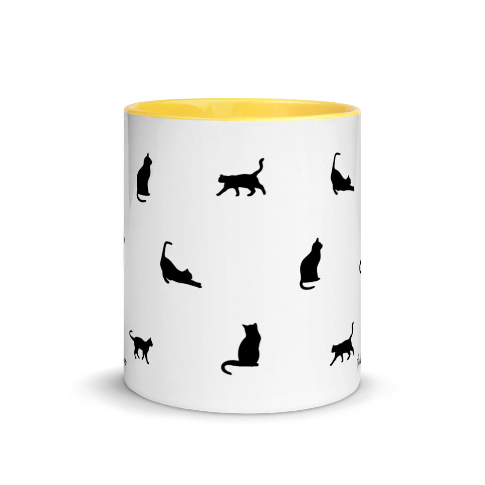 Cat Gift - Black Cat Mug With Pun