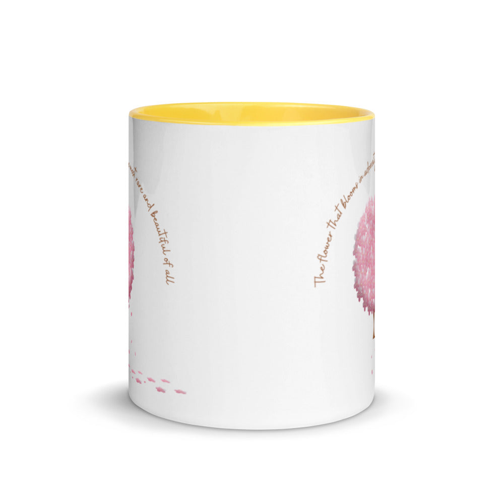 Gift For Her - Personalised Mug With Lovely Blossom Quote
