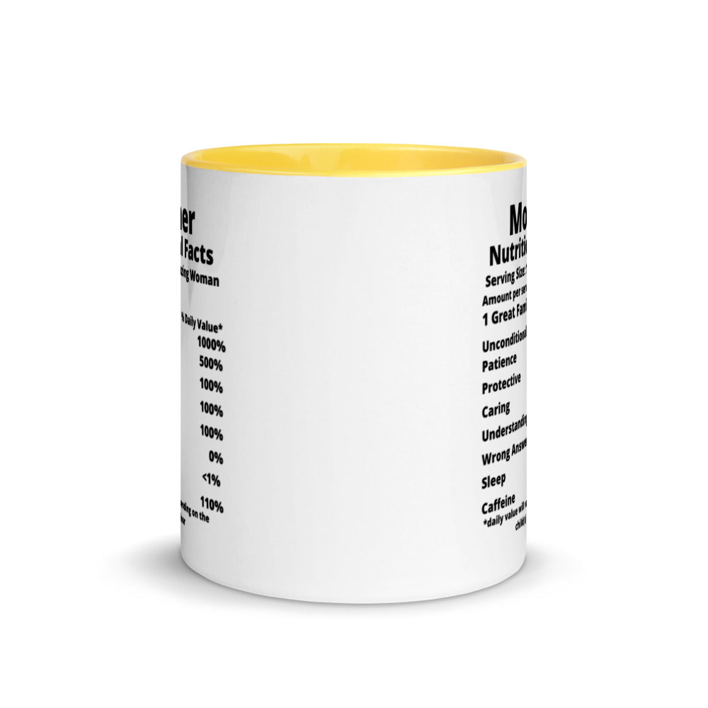 Mother Gift - Mother Mug With Nutritional Facts