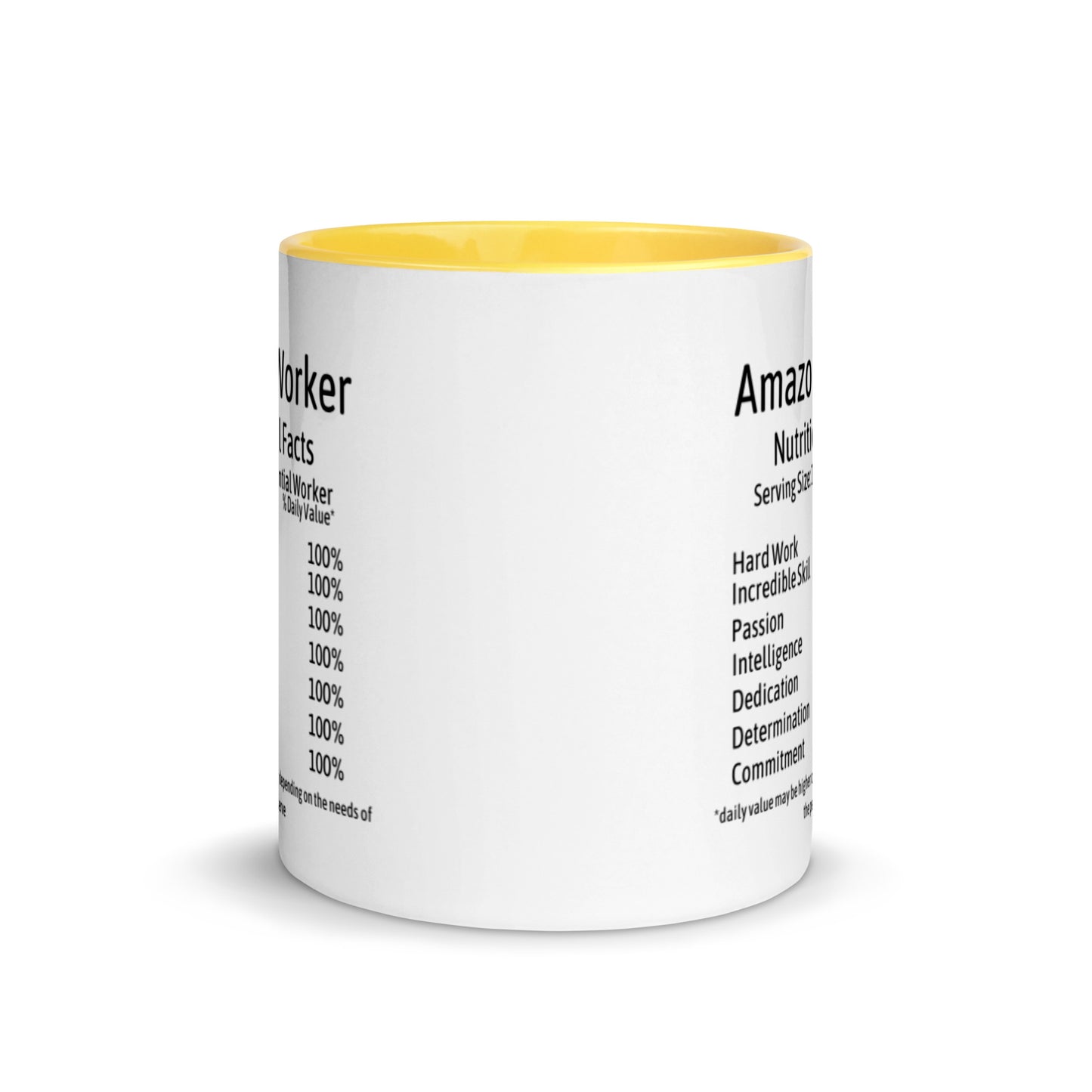 Amazon Worker Mug with Color Inside
