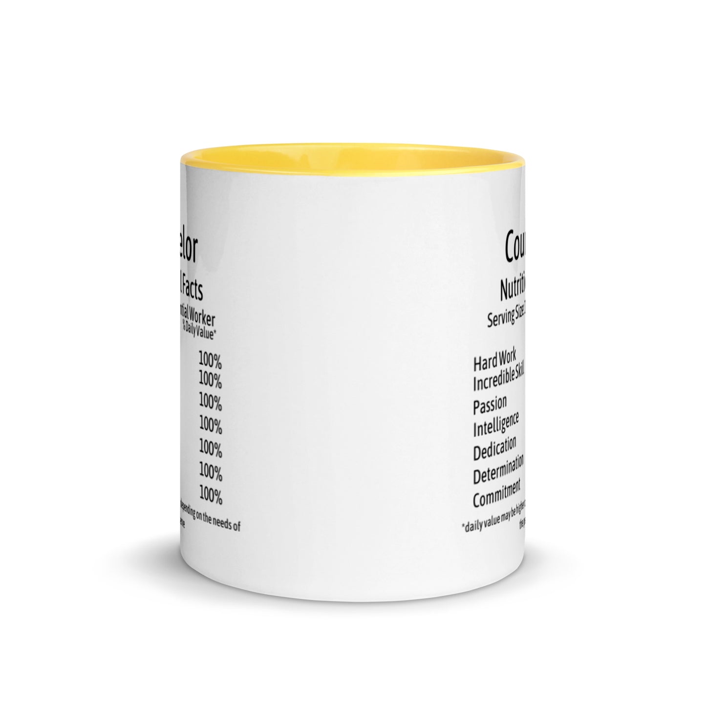 Counselor Mug with Color Inside