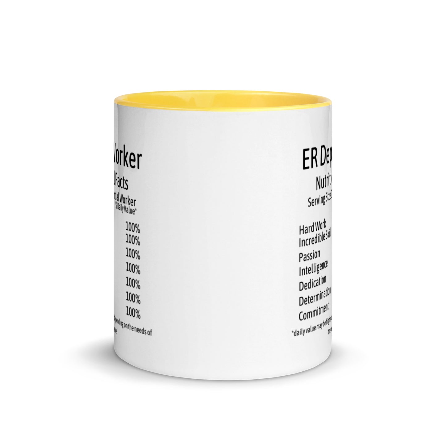 ER Department Worker Mug with Color Inside