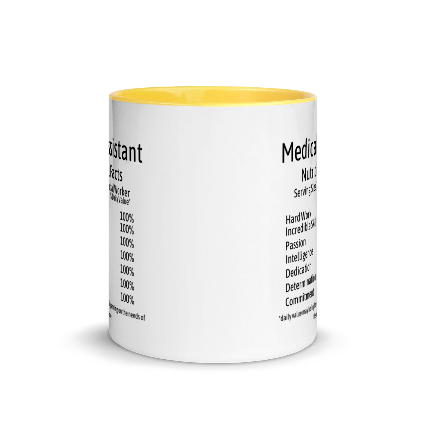 Medical Assistant Mug with Color Inside
