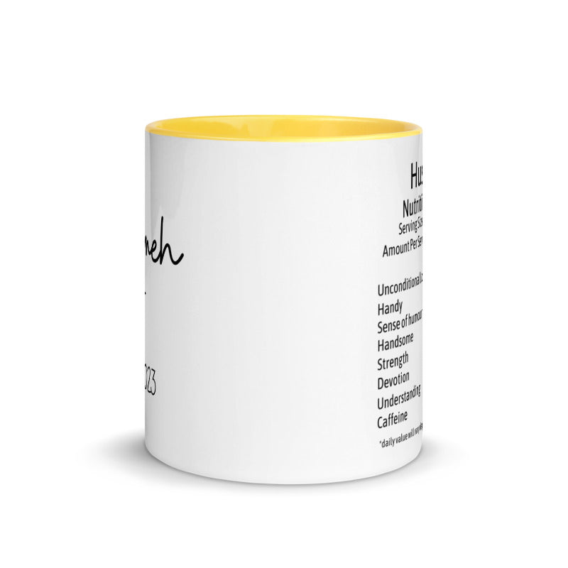 Personalised Mr Mug with Color Inside