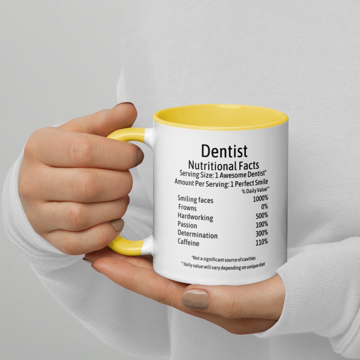 Dentist Mug with Color Inside
