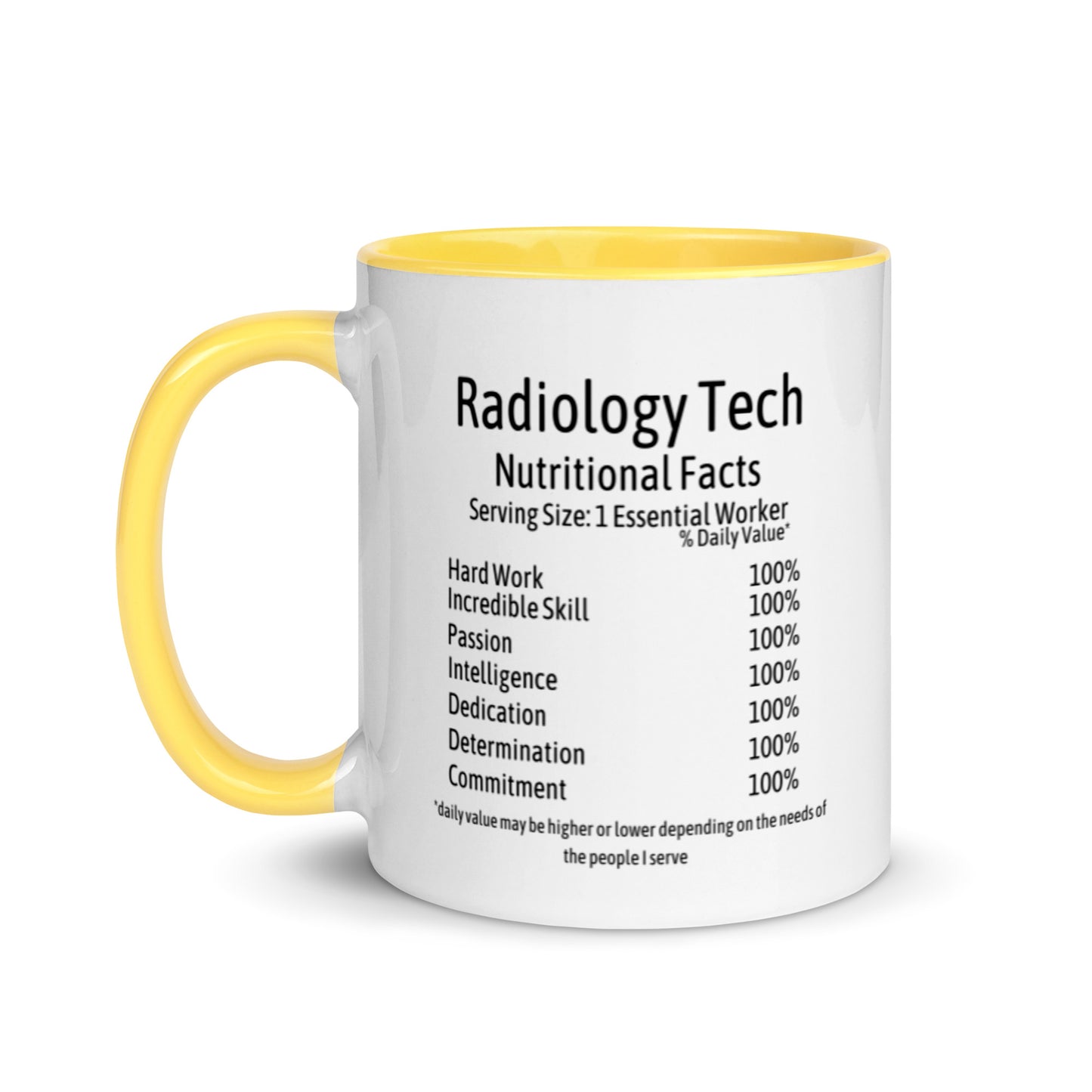 Radiology Mug with Color Inside