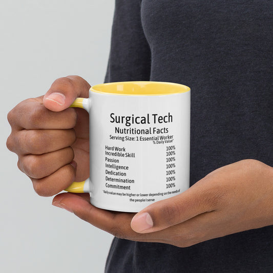 Surgical Technician Mug with Color Inside