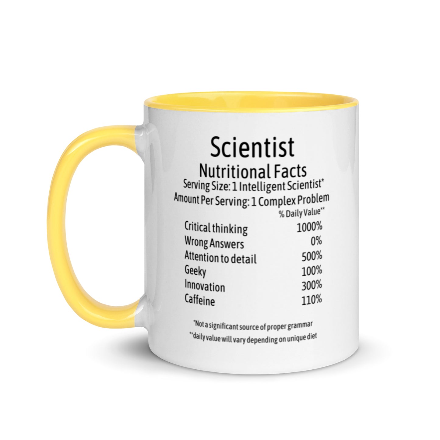 Scientist Mug with Color Inside