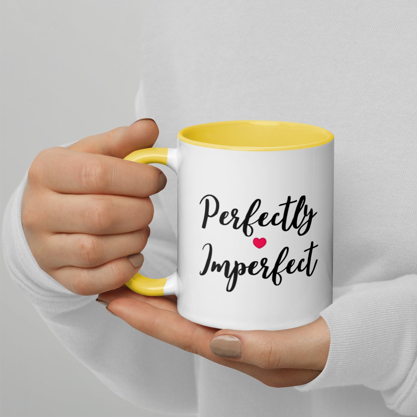Perfectly Imperfect Mug With Color Inside