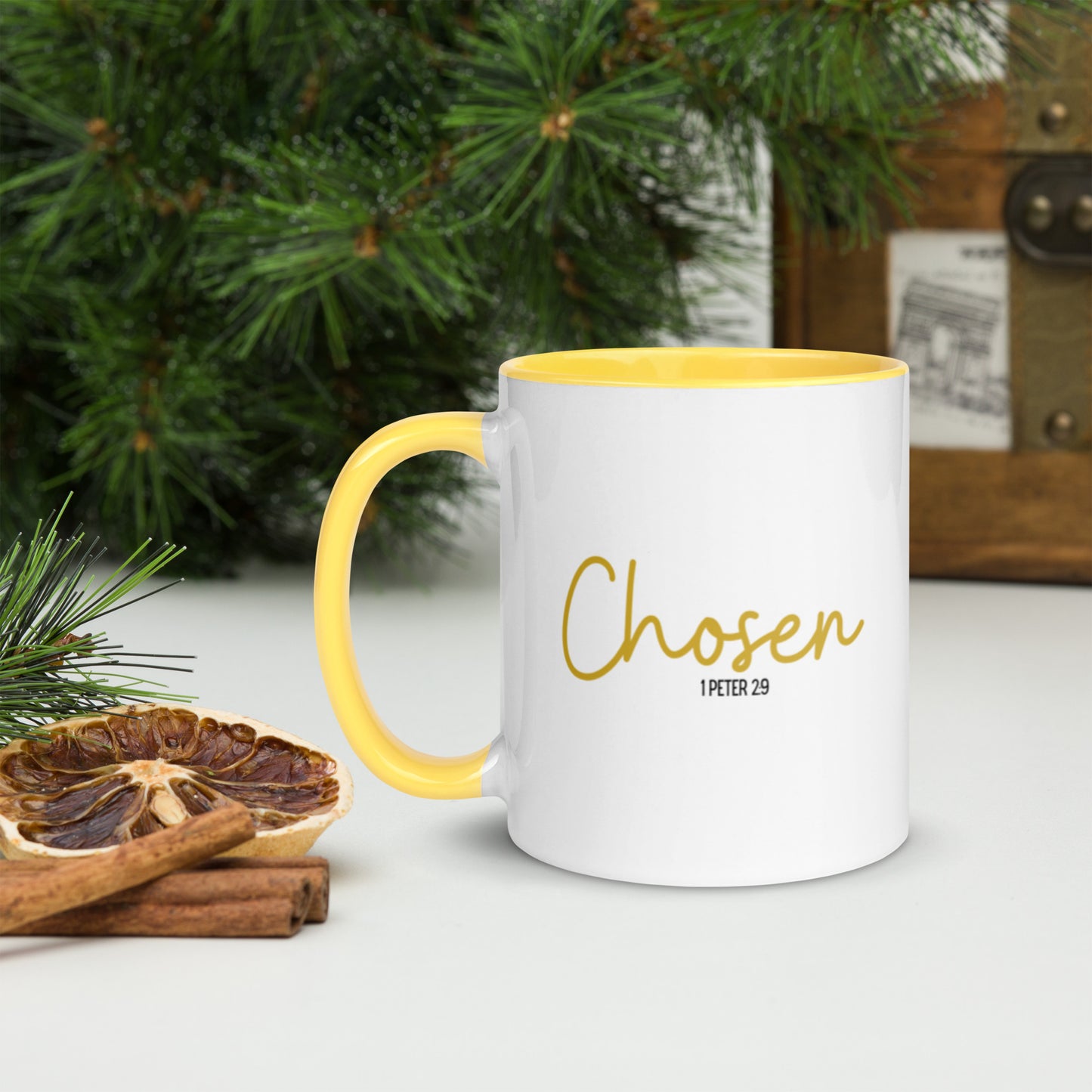 Chosen Mug with Color Inside 1 Peter 2:9