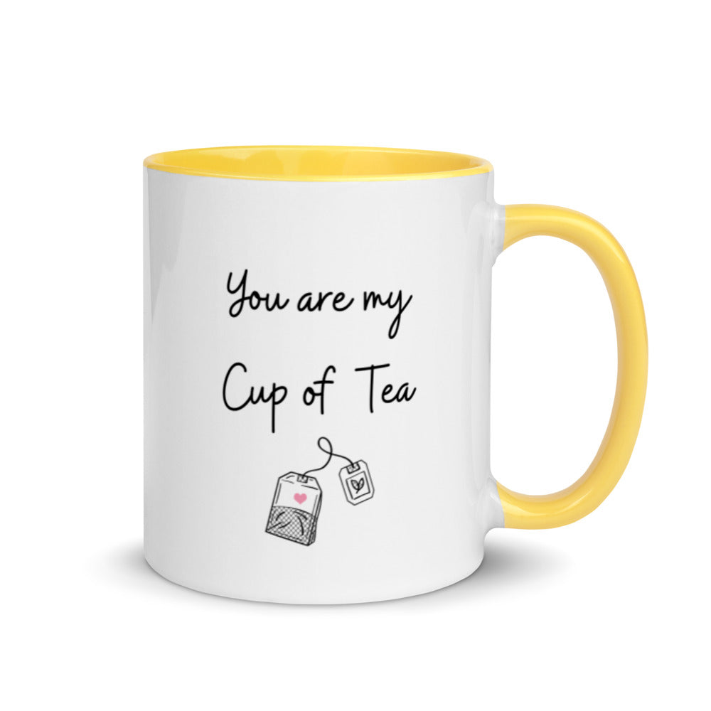 You're My Cup Of Tea Mug, Gift For Tea Lovers, Friends, Employees, Birthday Present, Tea Lover Mug, funny Tea Gift, Gifts for Him, Gifts For Her, Boyfriend, Girlfriend Gift, Two Tone Funny Mug, Coffee Mug