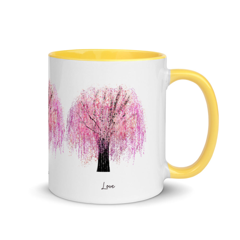 Cherry Blossom Gift - Faith Hope Love Mug