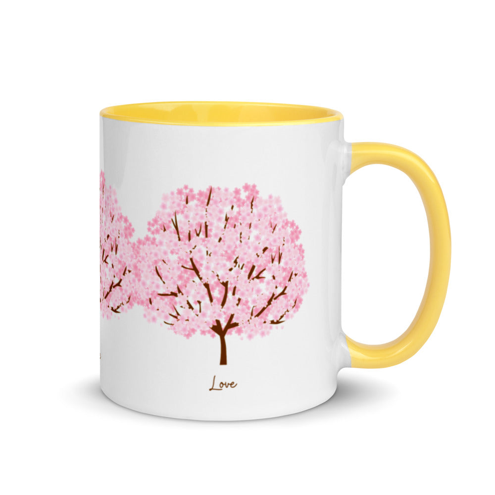 Cherry Blossom Gift - Faith Hope Love Mug