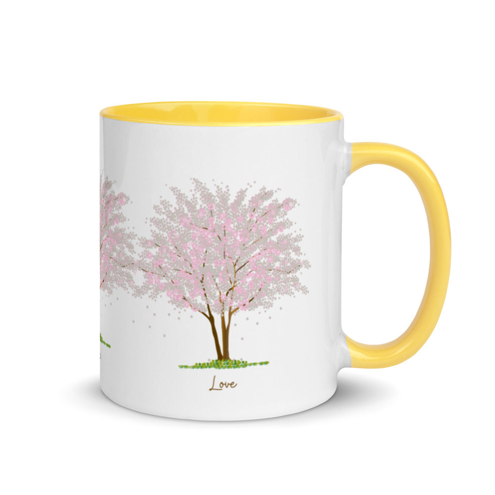 Cherry Blossom Gift - Faith Hope Love Mug