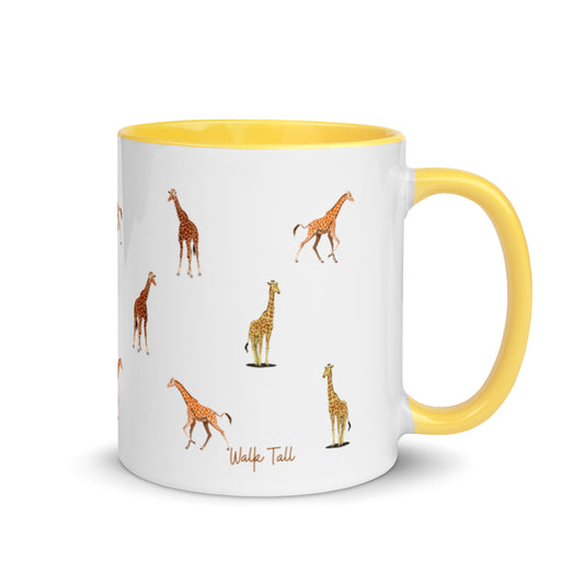 Giraffe Mug Two Tone 'Walk Tall'